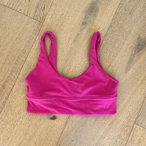 Lululemon • pink sports bra size 8